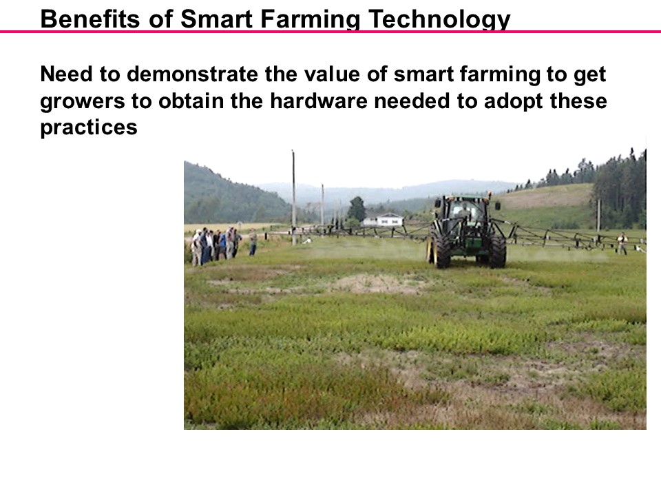 Dr. David Yarborough Precision Agriculture Research Program Dalhousie University